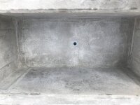 B-Ware Betontrog 100 x 50 x 45cm, betongrau, ca. 130l