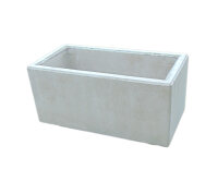 B-Ware Betontrog 100 x 50 x 45cm, betongrau, ca. 130l